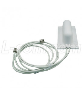 2.4 GHz 5 dBi Dual Spatial Diversity/MIMO/802.11n Dipole Antenna 4-ft RP SMA Plug Connector