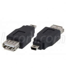 Adapter USB 2.0 Mini B male to A female
