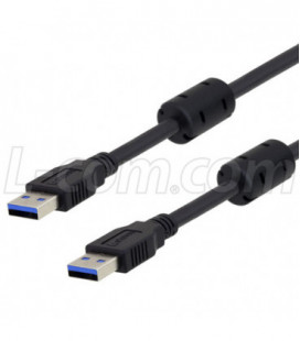 USB 3.0 LSZH Type A to A male length 2M