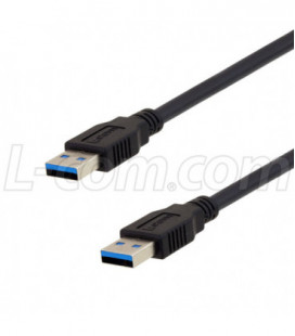 USB 3.0 High Flex Type A to A male 0.75M
