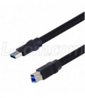 USB 3.0 Type A to Type B Plastic Armored length 0.5M