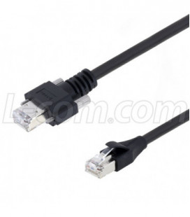 Category 5e GigE S/UTP High Flex Ethernet Cable, GigE / RJ45, 1M