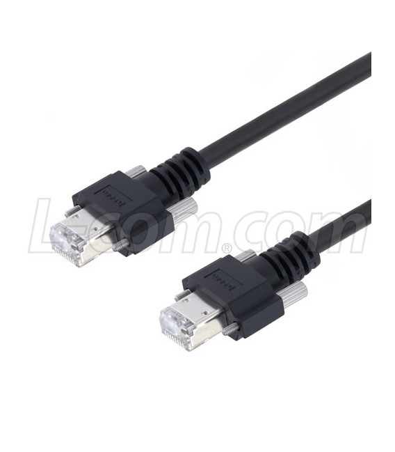 Category 5e GigE S/UTP High Flex Ethernet Cable, GigE / GigE, 2M