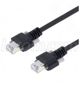 Category 5e GigE S/UTP High Flex Ethernet Cable, GigE / GigE, 4M