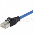 Shielded Cat. 5E Plenum Cable, RJ45 / RJ45, 10.0 ft