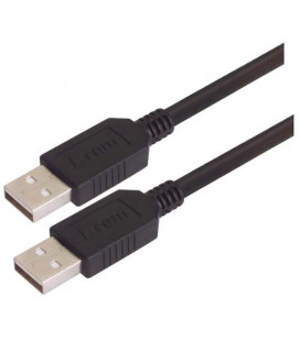 Black Premium USB Cable Type A - A Cable, 0.5m