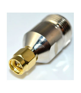 Coaxial Adapter, N Female to SMA Male