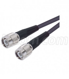 RG58C Coaxial Cable, TNC Male / TNC Male, 15.0 ft