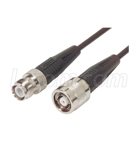 RG58 Coaxial Cable Reverse Polarized TNC M-F 5.0 ft