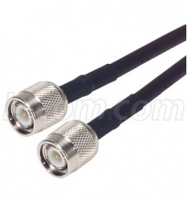 RG223 Coaxial Cable, TNC Male/Male 7.5 ft