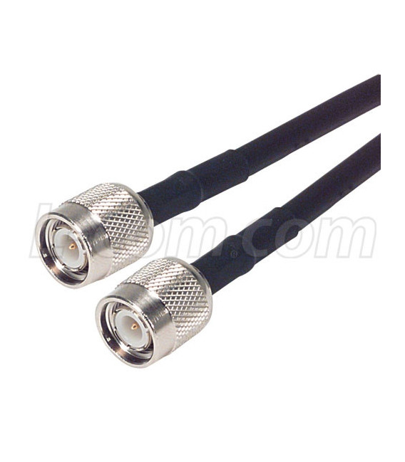 RG223 Coaxial Cable, TNC Male/Male 2.5 ft
