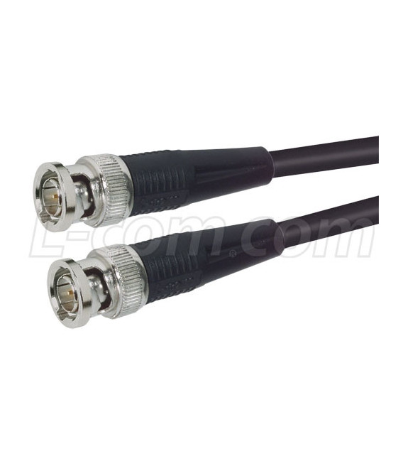 RG59A Coaxial Cable, BNC Male / Male, 0.5 ft