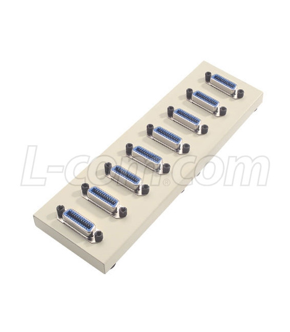 Multi-Tap Bus Strip with 8 IEEE-488 Receptacles