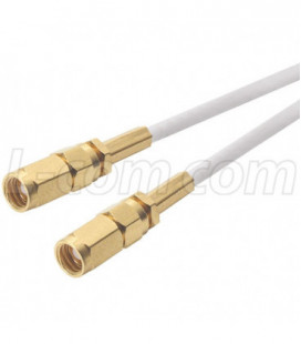 RG188 Coaxial Cable, SMC Plug / Plug, 3.0 ft