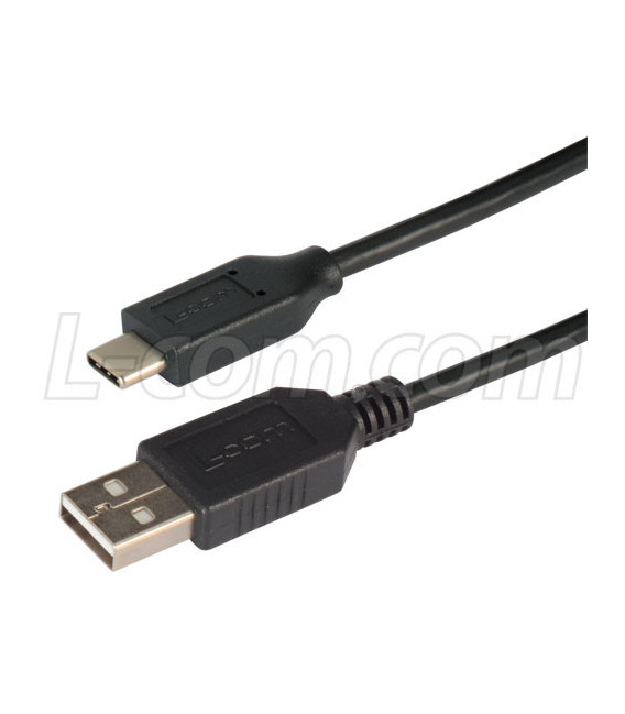 USB 2.0 Type C to A Straight Connection 3 Meter
