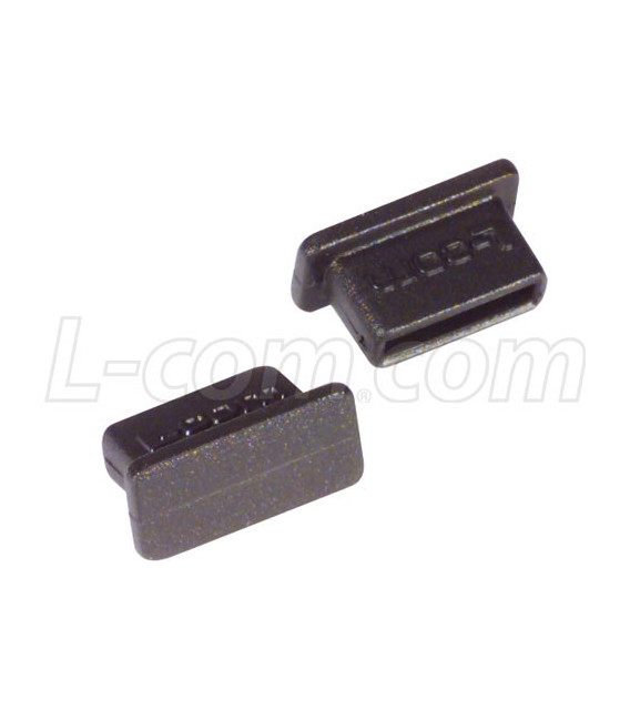 Protective Cover for SATA Computer/Connector Ports, Pkg/10