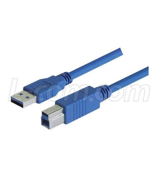 Dor donor Mantel L-COM USB 3.0 Cable Type A - B, 0.5m CAU3AB-05M
