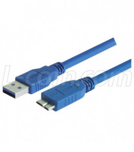 USB 3.0 Cable Type A - Micro B, 0.3m