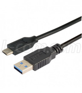 USB 3.0 Type C to A Straight Connection 2 Meter