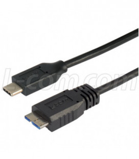 USB 3.0 Type C to Type Micro B Straight Connection 0.3 Meter