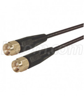 RG174 Coaxial Cable, SMA Male / Male, 1.5 ft