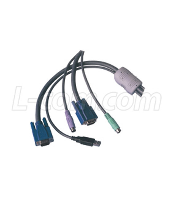 PS/2 to USB Conversion Cable, 2.0 meters