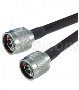 RG213 Coaxial Cable, N Male / Male, 100.0 ft