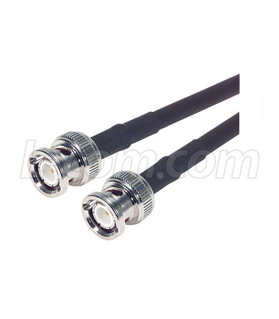 RG223 Coaxial Cable, BNC Male/Male 5.0 ft