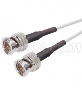 RG187 Coaxial Cable, BNC Male/Male 10.0 ft.