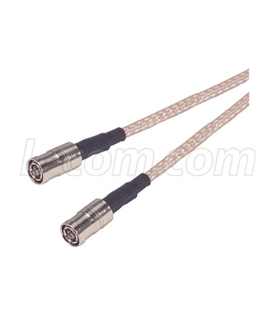 RG179 Coaxial Cable, SMB Plug / Plug 5.0 ft
