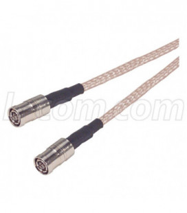RG179 Coaxial Cable, SMB Plug / Plug 5.0 ft