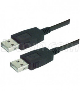 LSZH USB Cable Assembly, Latching A / Latching A 2.0m