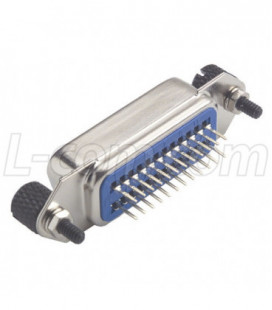 Female IEEE-488 Connector, Straight PC Terminals