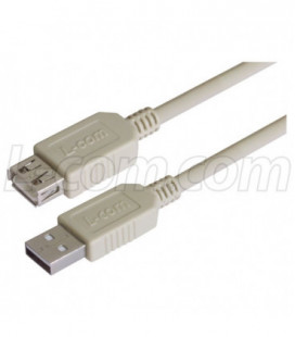 Premium USB Cable Type A Male/Female Extension Cable, 0.75m