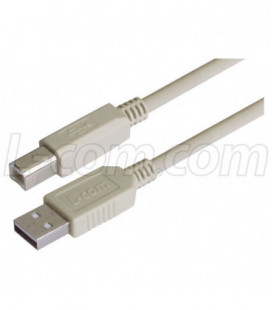 Premium USB Cable Type A - B Cable, 0.3m