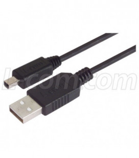 Premium USB Cable Type A - Mini B 4 Position, 3.0m