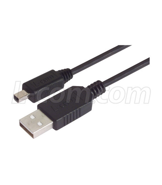 Premium USB Cable Type A - Mini B 4 Position, 2.0m