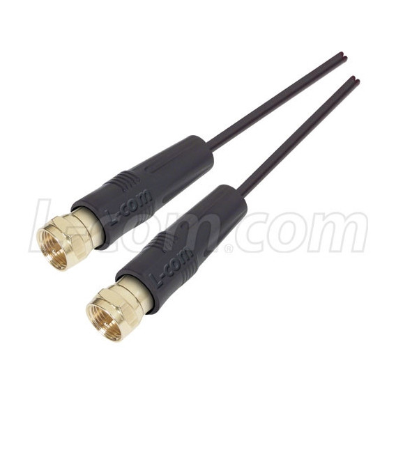 ThinLine Coaxial Cable F Male/Male 5.0 ft