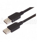 LSZH USB Cable Type A - A, 0.5m