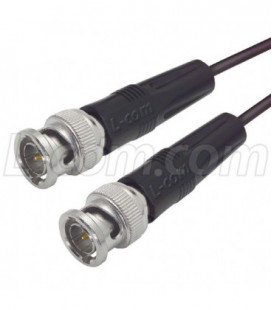ThinLine Coaxial Cable BNC Male / Male, 25.0 ft