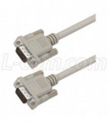 Premium Molded D-Sub Cable, HD15 Male / HD15 Male, 50.0 ft
