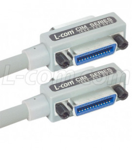 Molded IEEE-488 Cable, Reverse/Reverse 0.5m