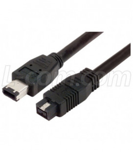 IEEE-1394b Firewire Cable, Type B - Type 1, 1.0m