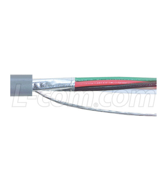4 Conductor 24 AWG Bulk Cable, 500 ft Spool