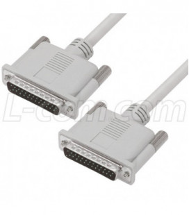 IEEE-1284 Molded Cable, DB25M / DB25M, 10.0m