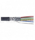 9 Conductor 24 AWG Low Smoke Zero Halogen Bulk Cable, 100 ft. Coil
