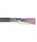15 Conductor 20 AWG Double Shielded Bulk Cable, 100.0 feet