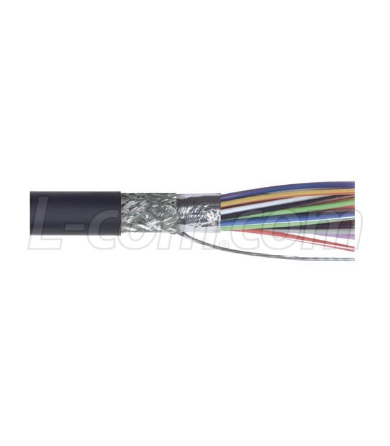25 Conductor 24 AWG Low Smoke Zero Halogen Bulk Cable, 1000 ft. Spool