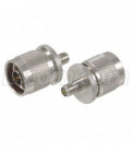Coaxial Adapter, N-Male / RP-SMA Jack