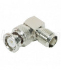 Coaxial Adapter, TNC Female Right Angle / BNC Male